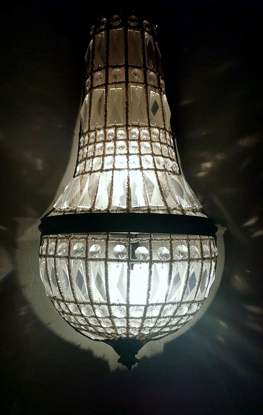 Louis XVI Style French Balloon Wall Sconce For Sale 13
