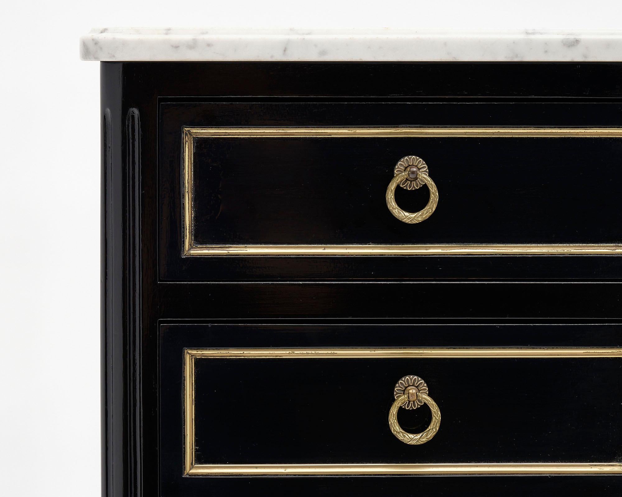 Brass Louis XVI Style French Chiffonier