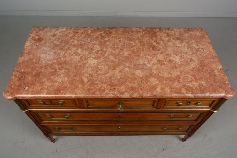 Louis XVI Style French Commode or Chest of Drawers 5