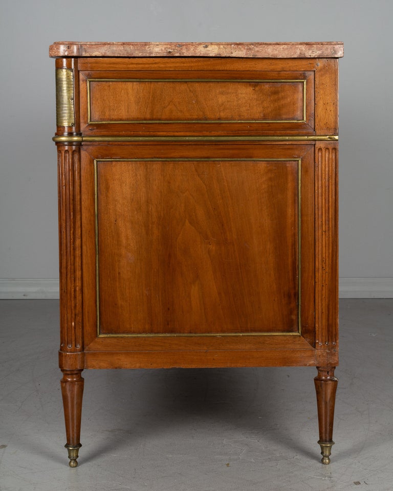 19th Century Louis XVI Style French Commode or Chest of Drawers