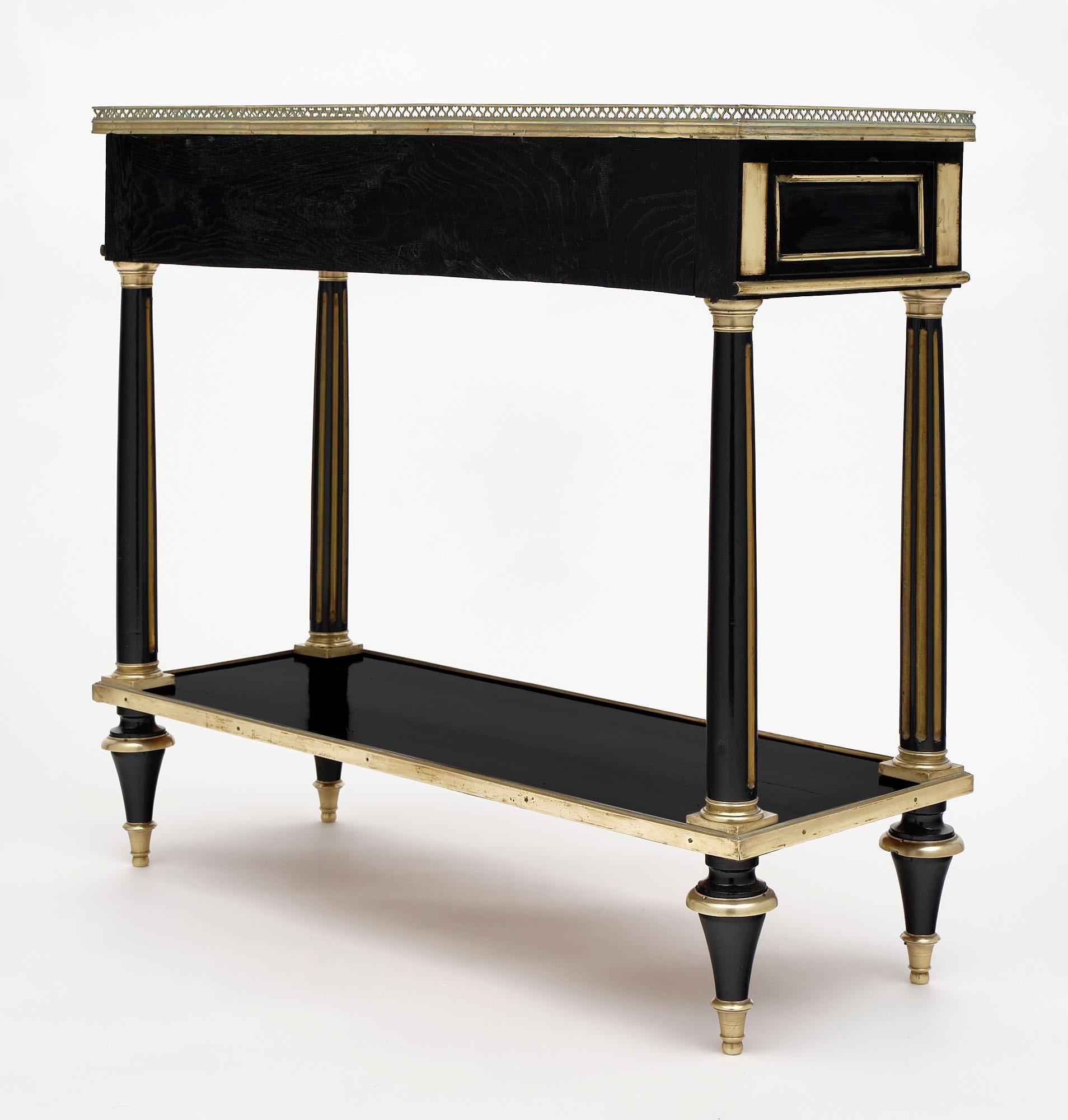 Louis XVI Style French Console Table 5