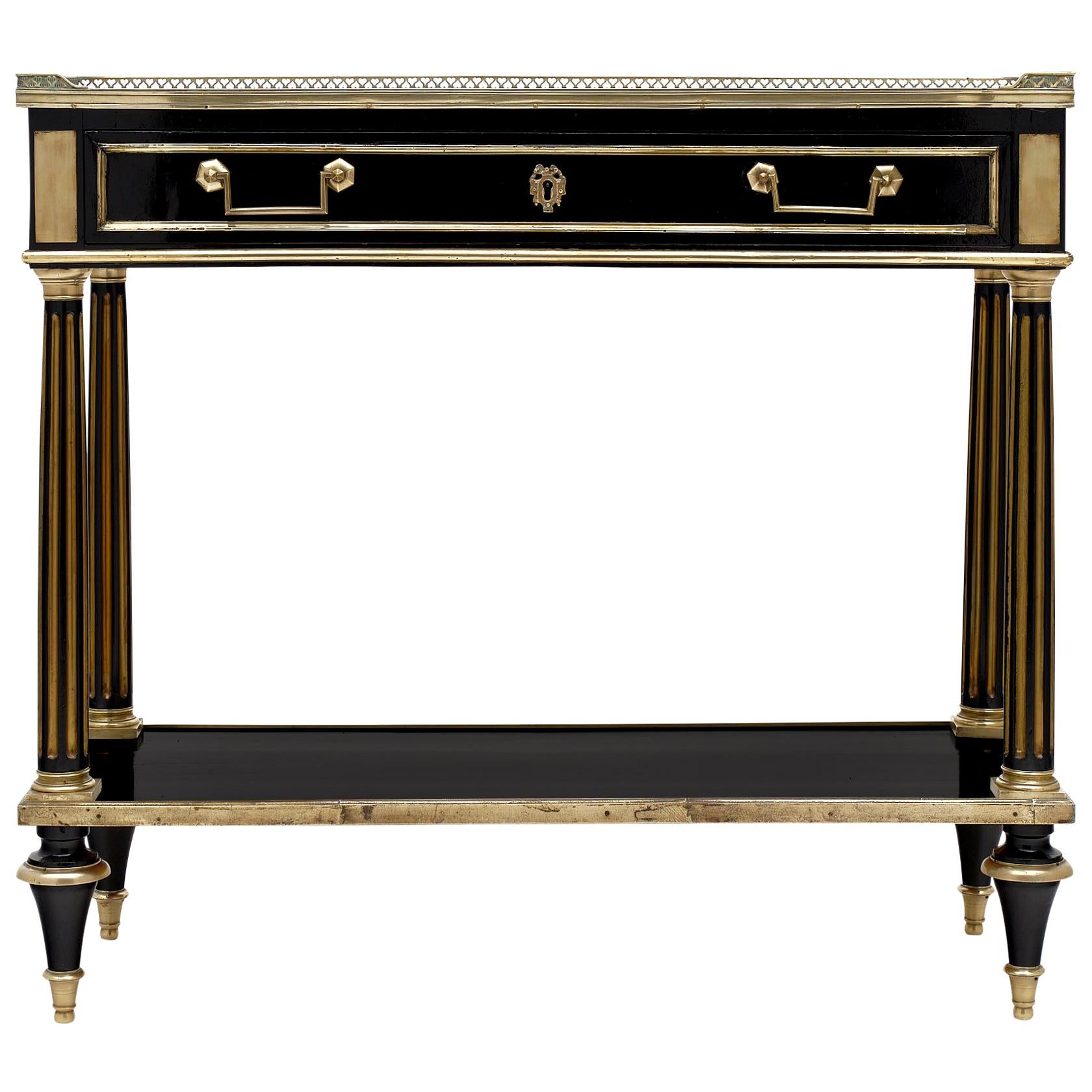 Louis XVI Style French Console Table