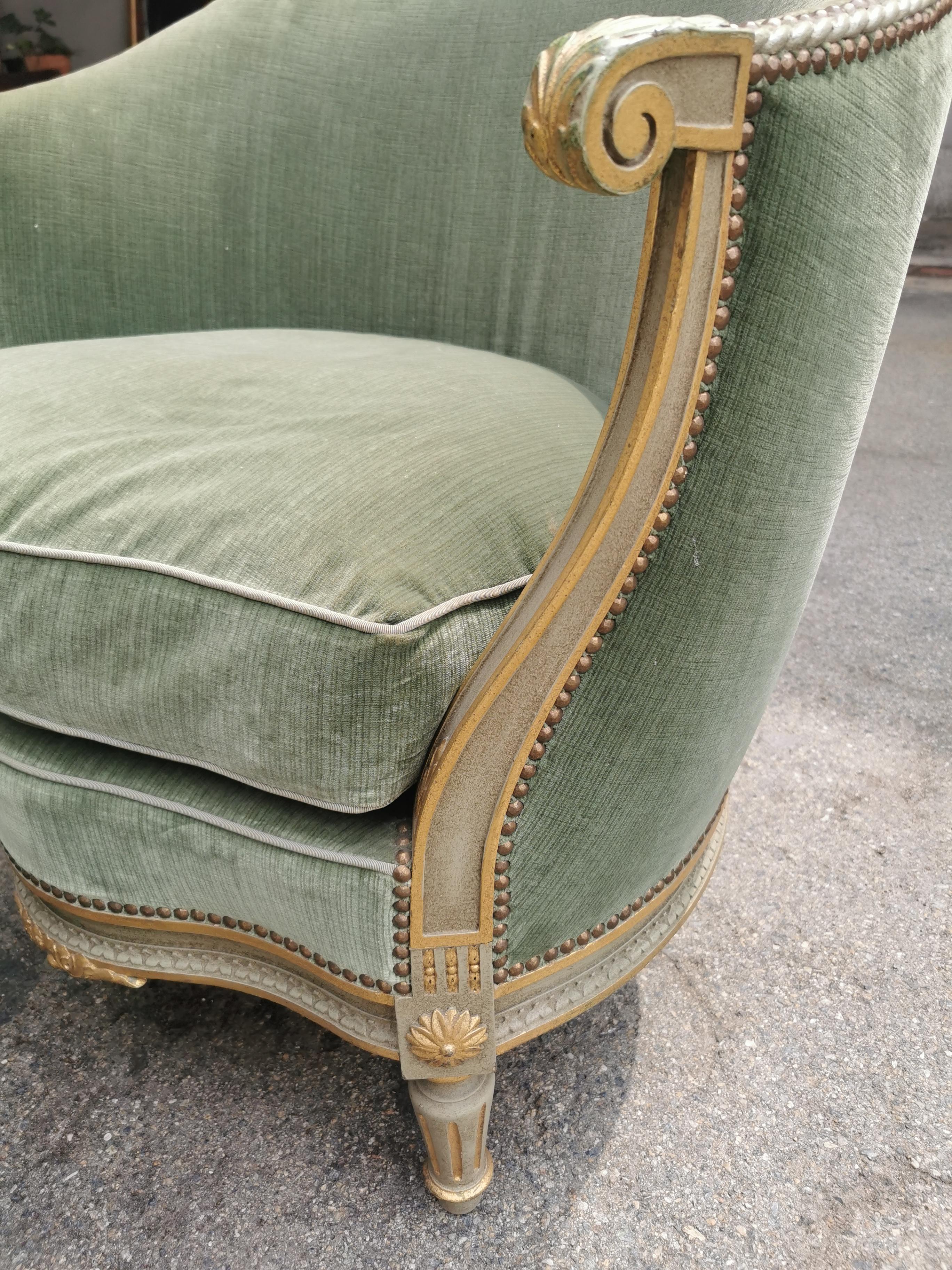 Louis XVI Style French Daybed Set  7