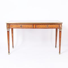 Louis XVI Style French Desk or Bureau Plat