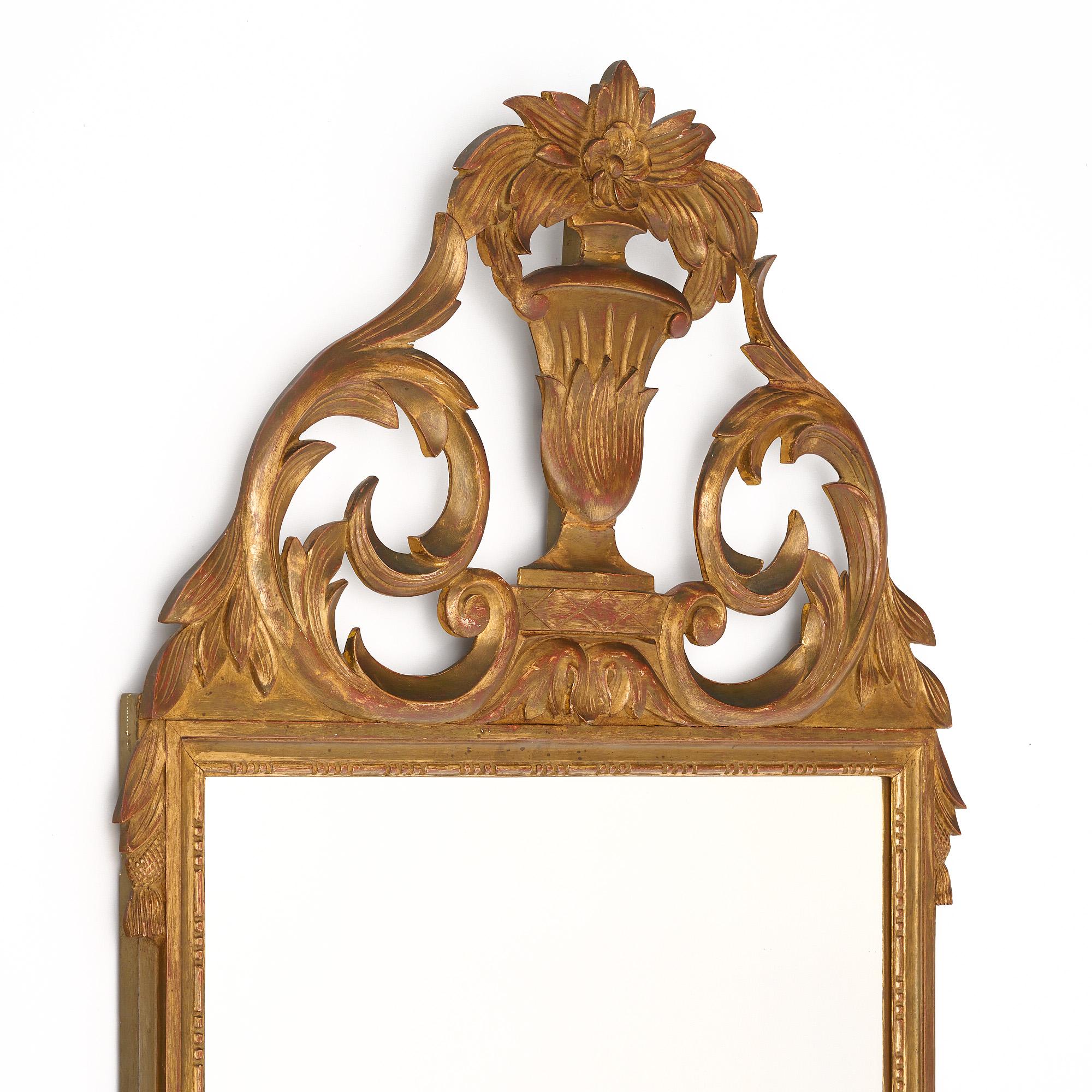 Miroir français de style Louis XVI Bon état - En vente à Austin, TX