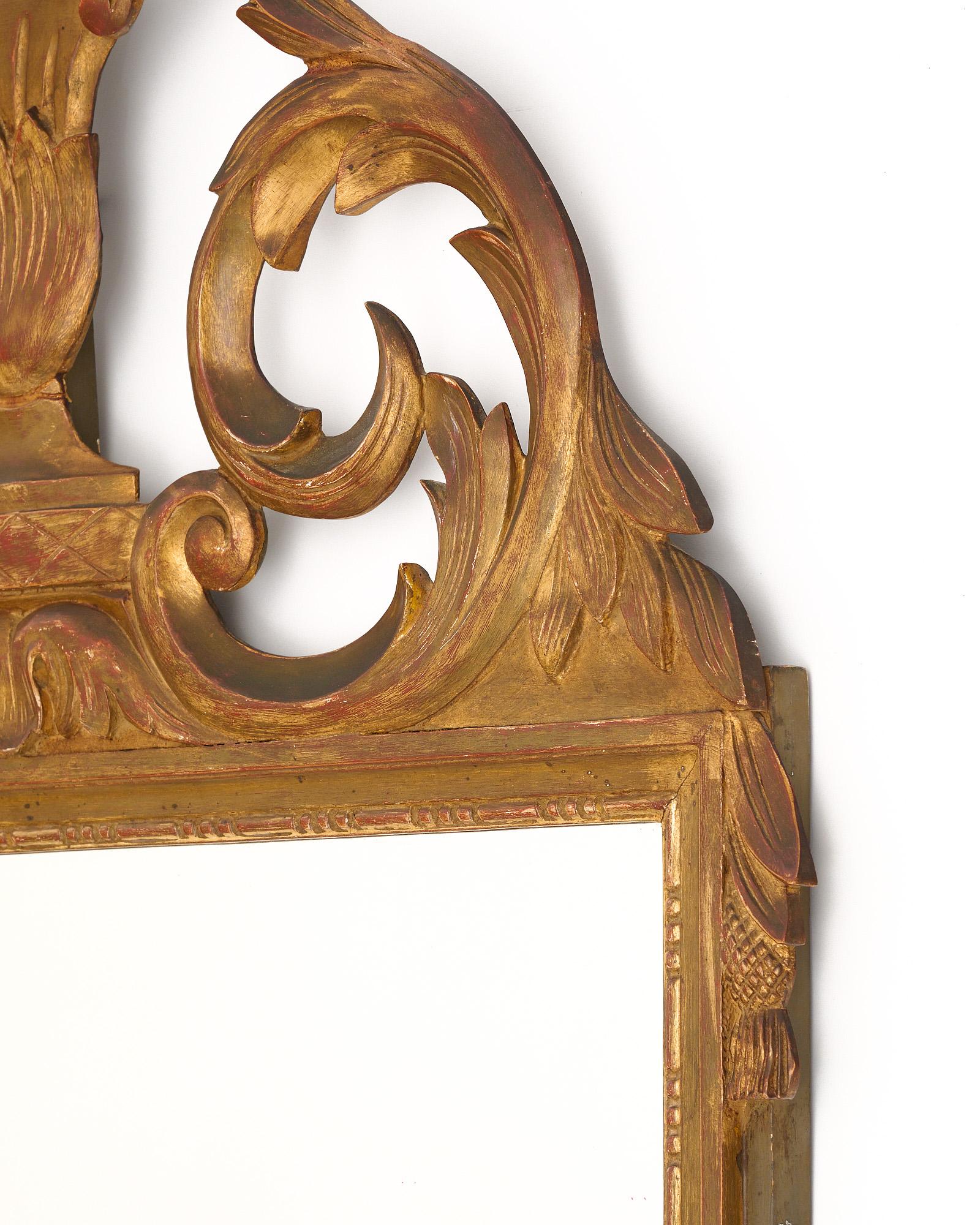 Französischer Spiegel im Louis XVI-Stil (Frühes 20. Jahrhundert) im Angebot
