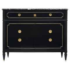Antique Louis XVI Style French Scriban Chest