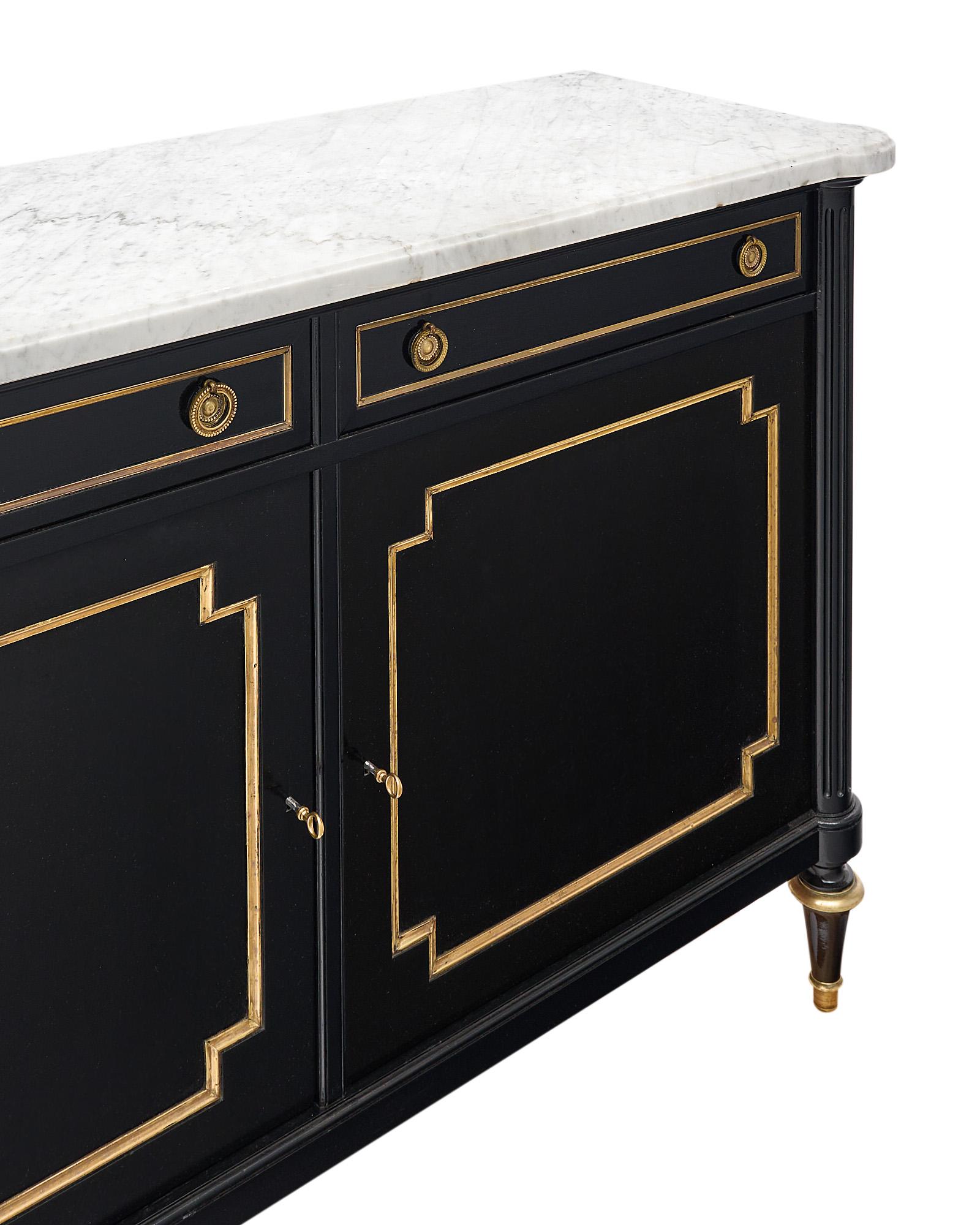 Louis XVI Style French Two-Door Buffet 4