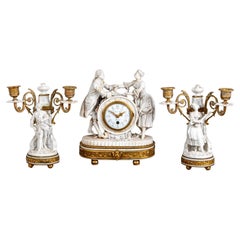 Metal Mantel Clocks