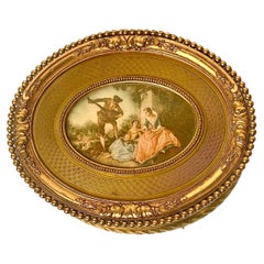 Antique Louis XVI-Style Gilt Bronze Jewellery Box