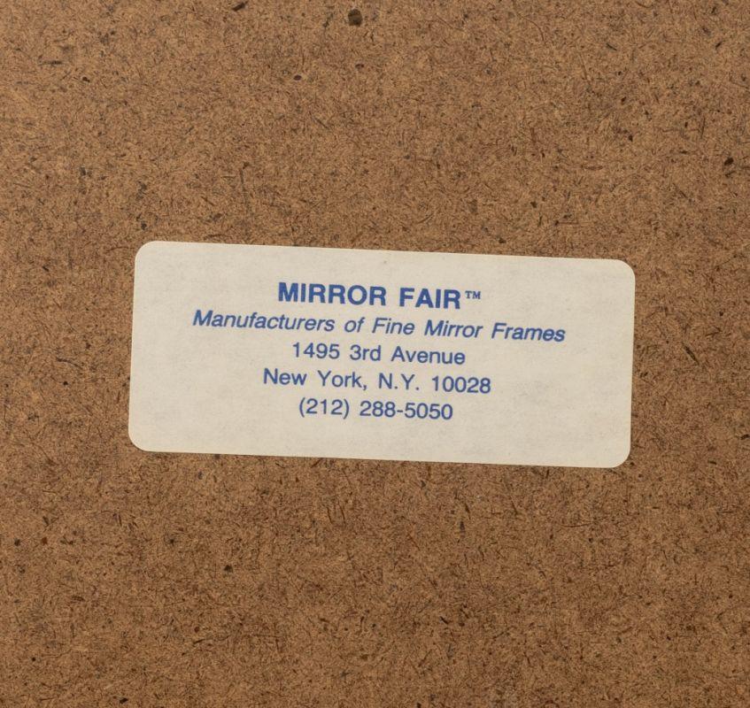Louis XVI Style Gilt Marginal Frame Mirror For Sale 2