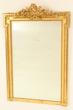 Louis XVI Style Giltwood Mirror
