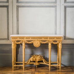 Louis XVI Style Giltwood Console By La Maison London