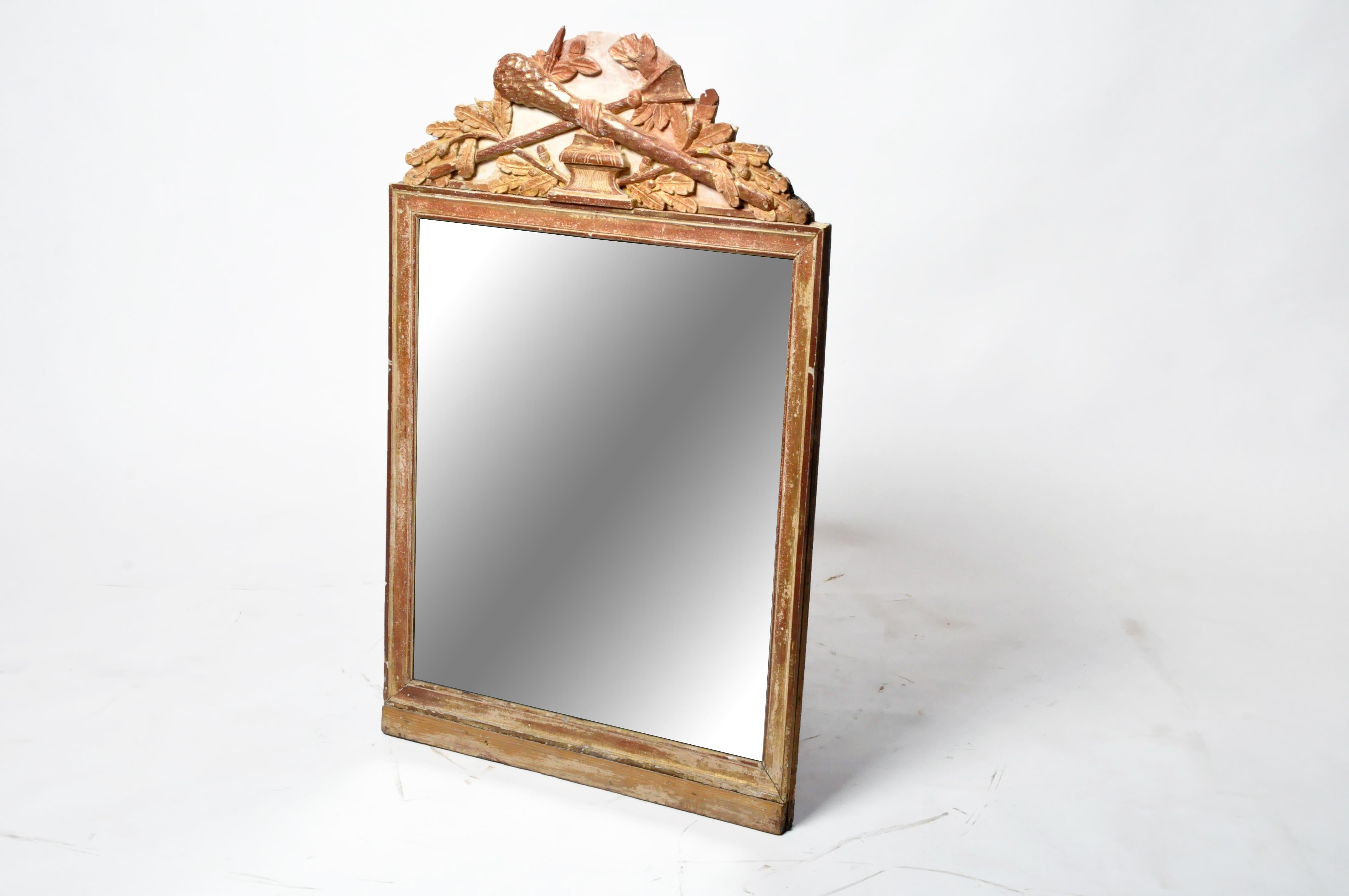 Louis XVI Style Giltwood Mirror 7