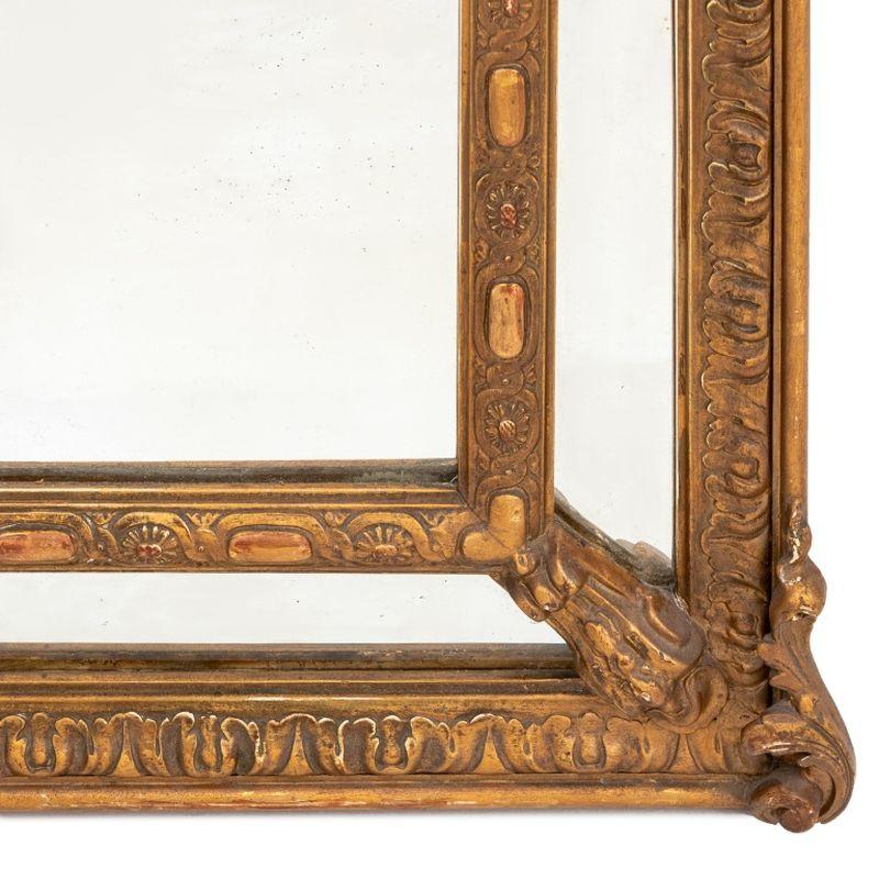 Louis XVI Style Giltwood Mirror In Good Condition In Astoria, NY