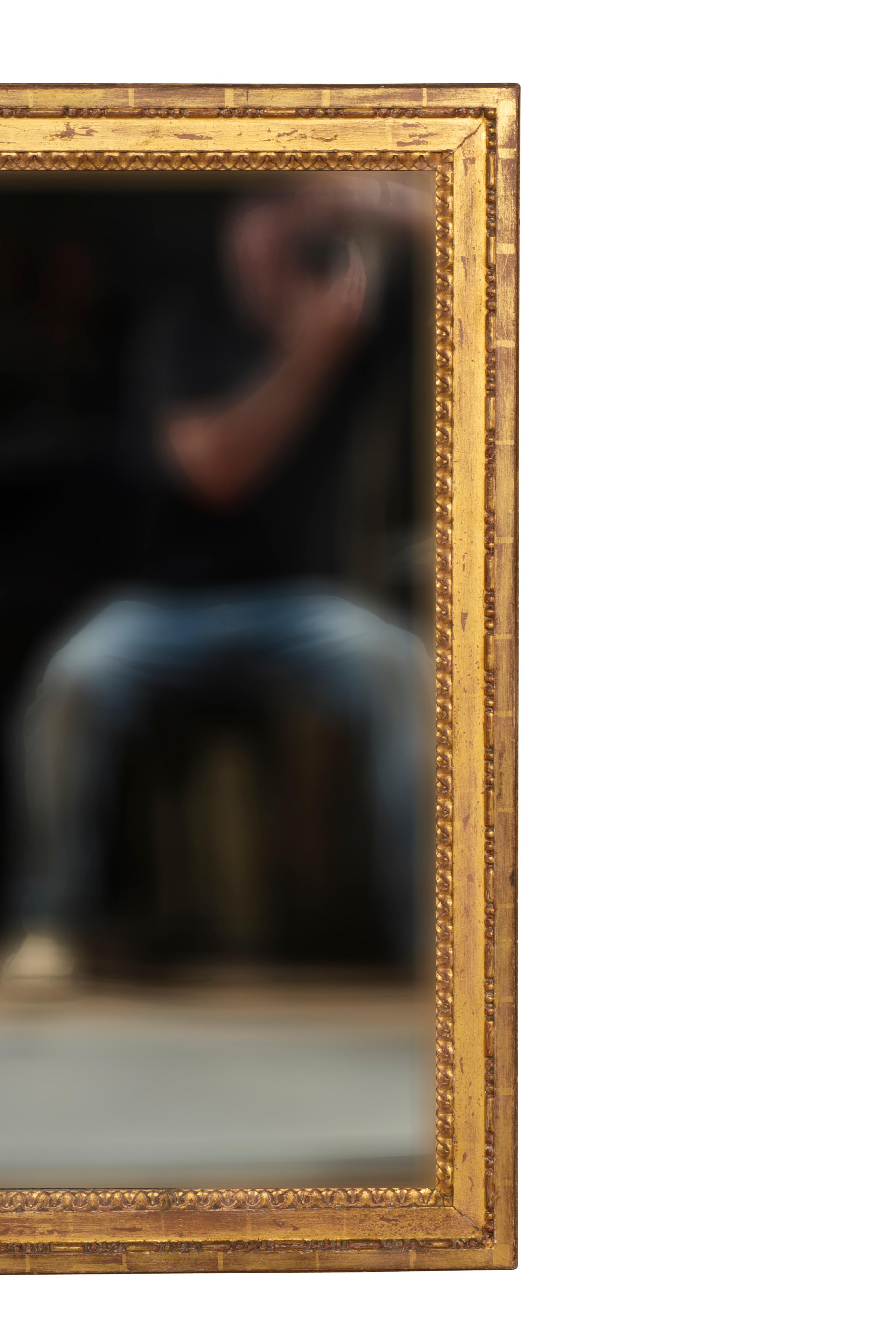 Louis XVI Style Giltwood Mirror 1