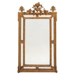 Louis XVI Style Giltwood Mirror