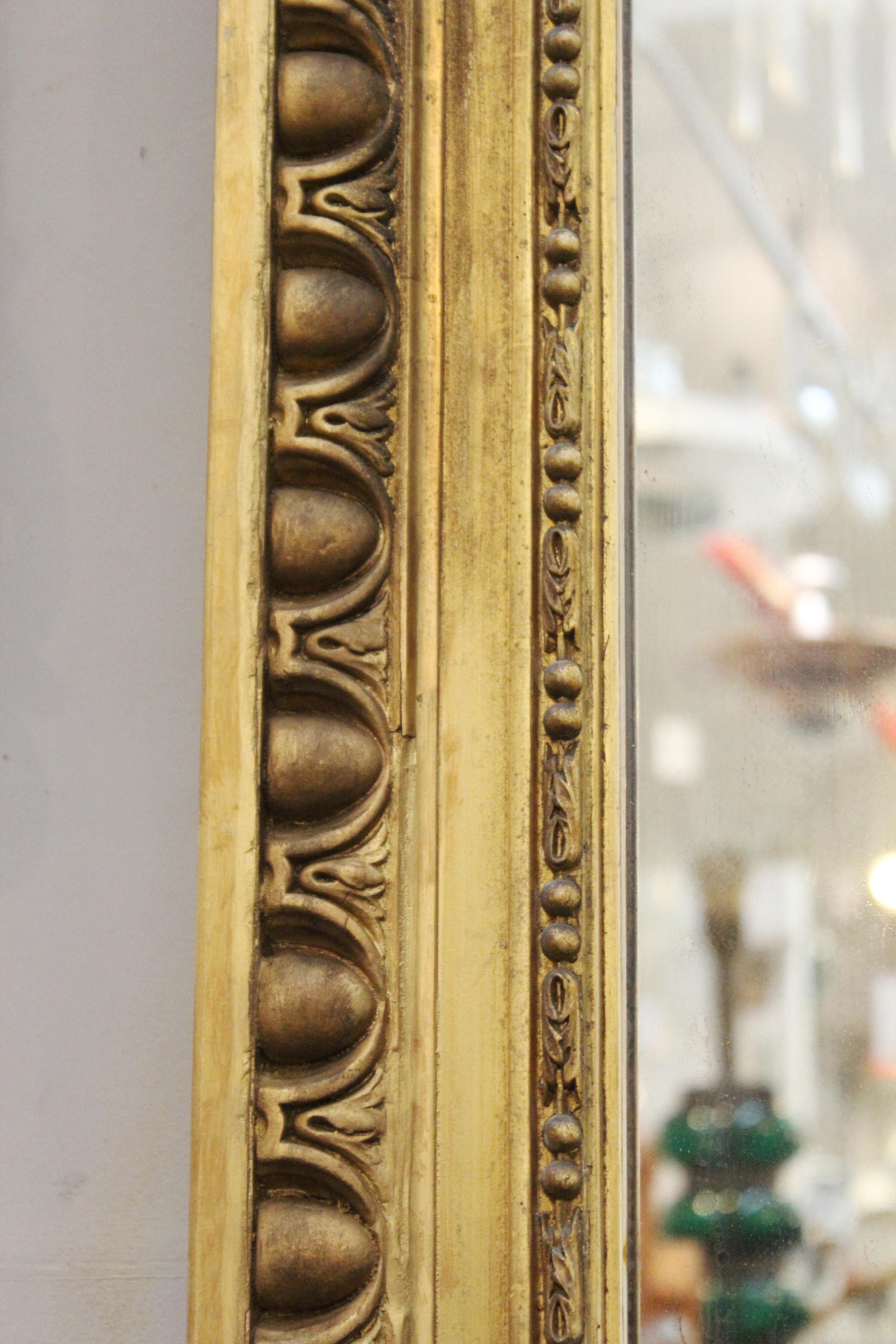 Louis XVI Style Giltwood Wall Mirror 1