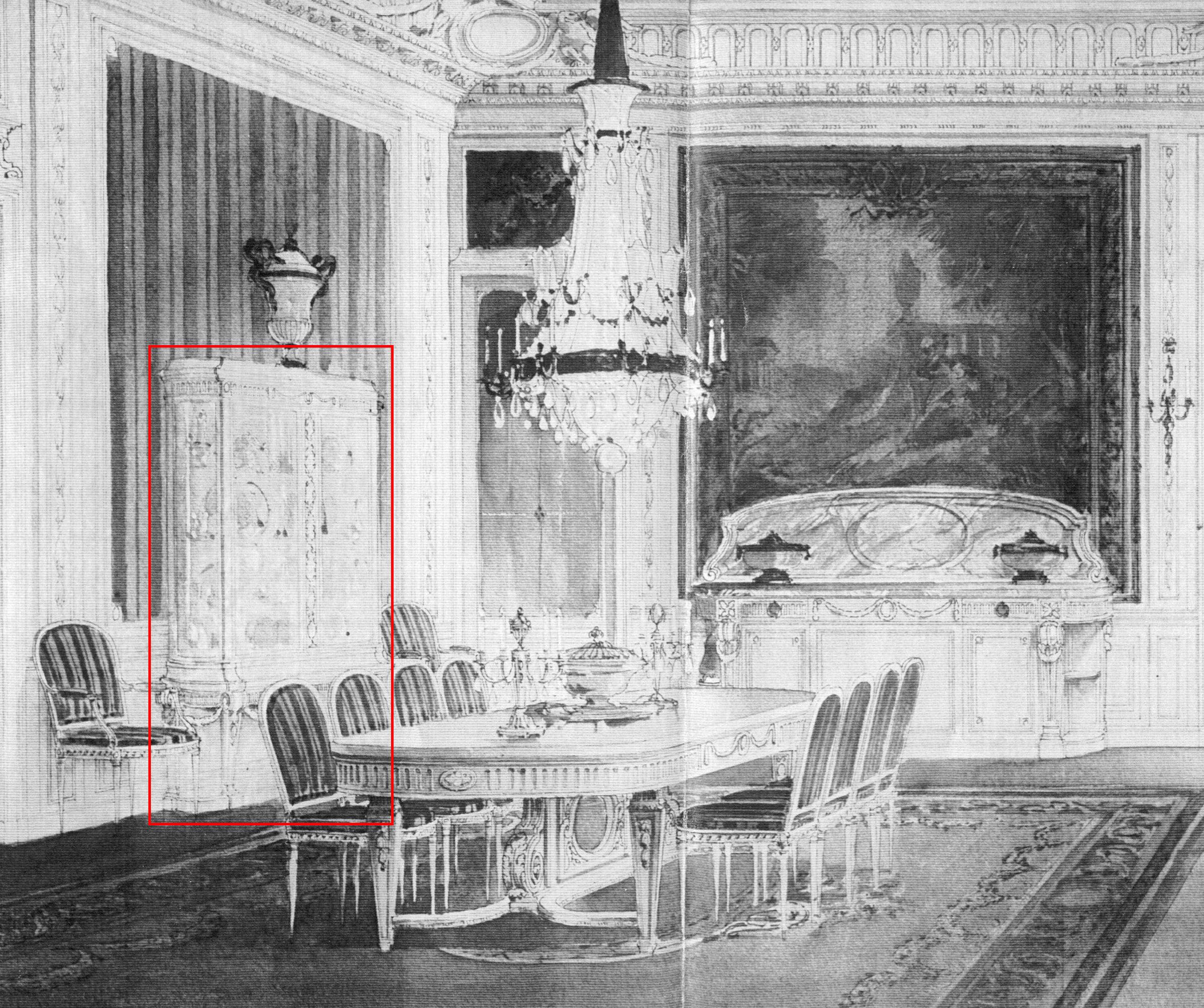 Louis XVI Style Gris Trianon 'Trianon Gray' Vitrine / Cabinet by François Linke 4