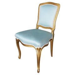 Louis XVI-Style Hollywood Regency Dining Chairs, circa 1950