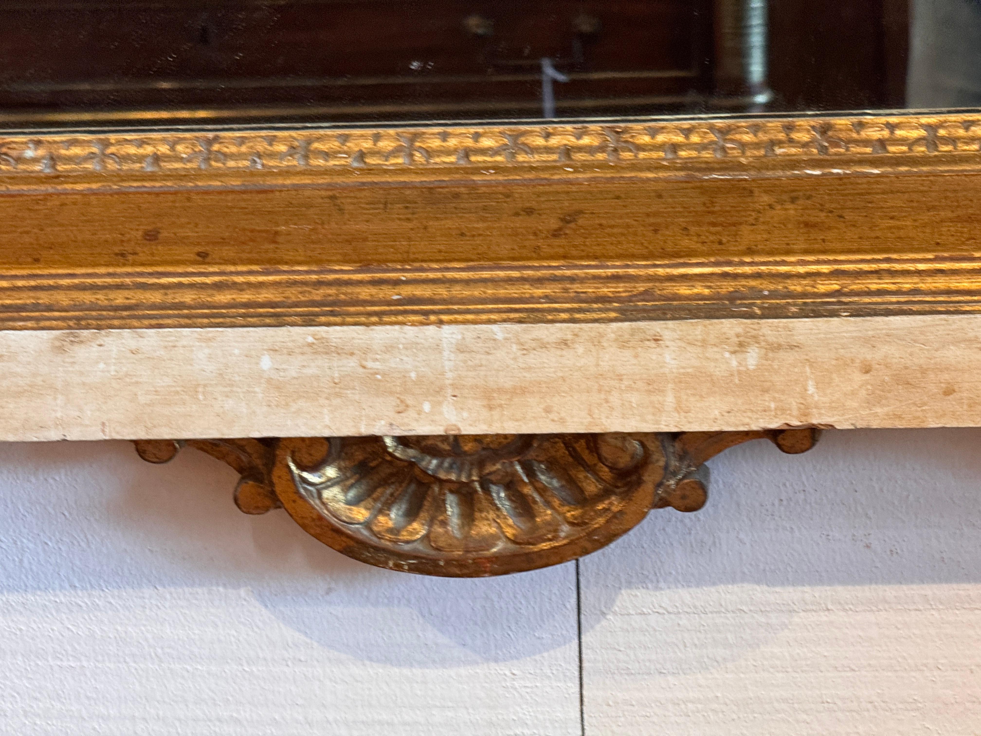 LaBarge-Spiegel im Louis-XVI-Stil mit vergoldetem Wappen im Angebot 4