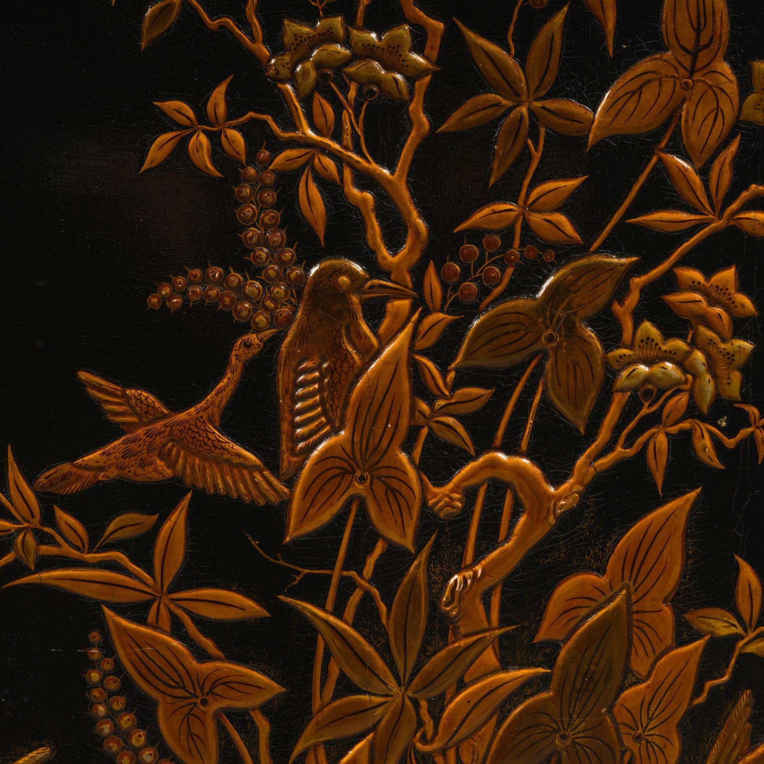 Louis XVI Style Lacquer Commode After Riesener, France c.1880 For Sale 1