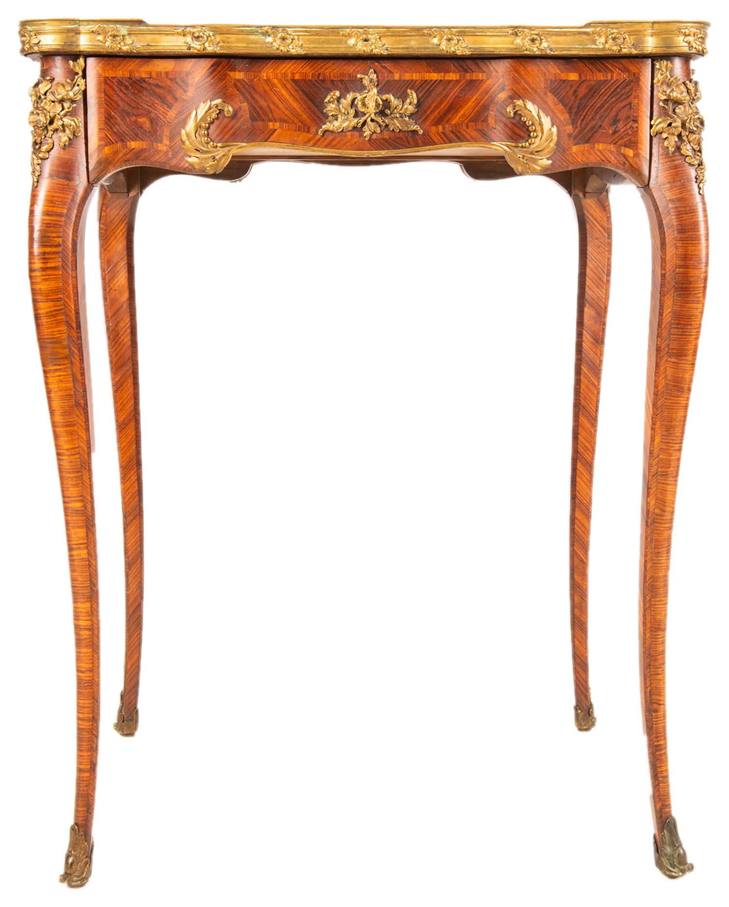 Louis XVI Style Ladies Desk, after Francoise Linke, 19th Century For Sale 5