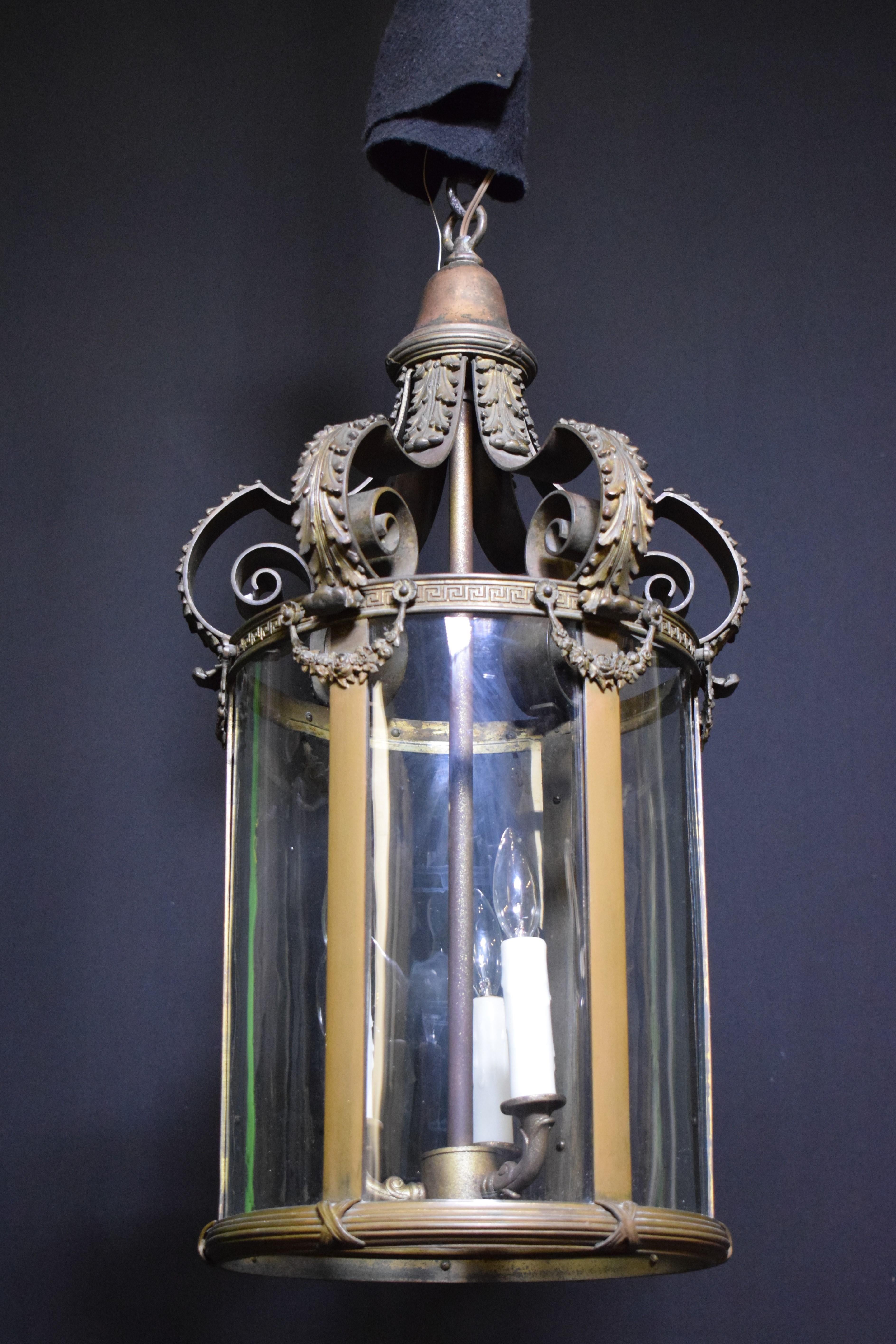 Louis XVI Style Lantern For Sale 3