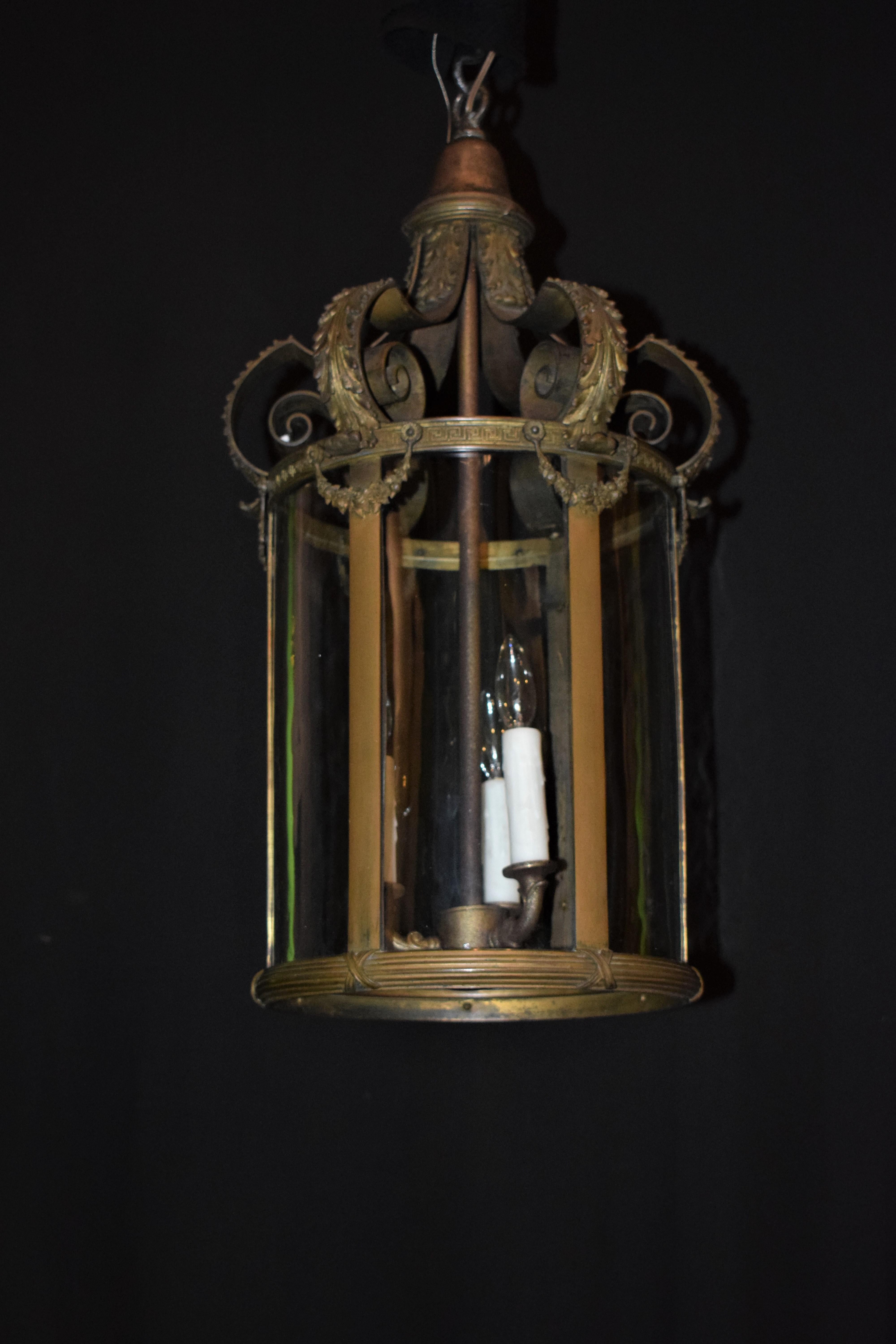 Louis XVI Style Lantern For Sale 1