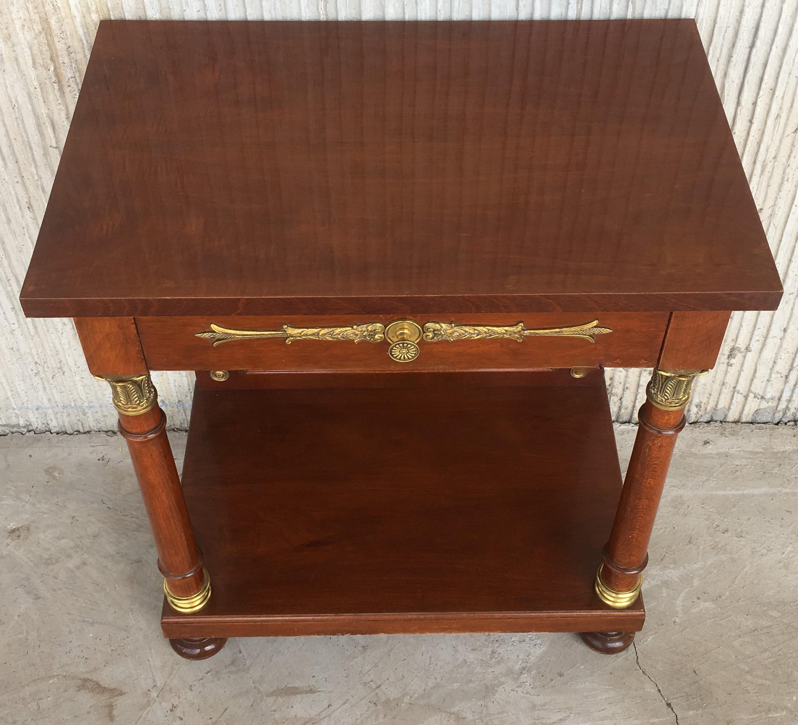 Louis XVI Style Library or Center Table in the Manner of Sosthène Bellanger In Good Condition In Miami, FL