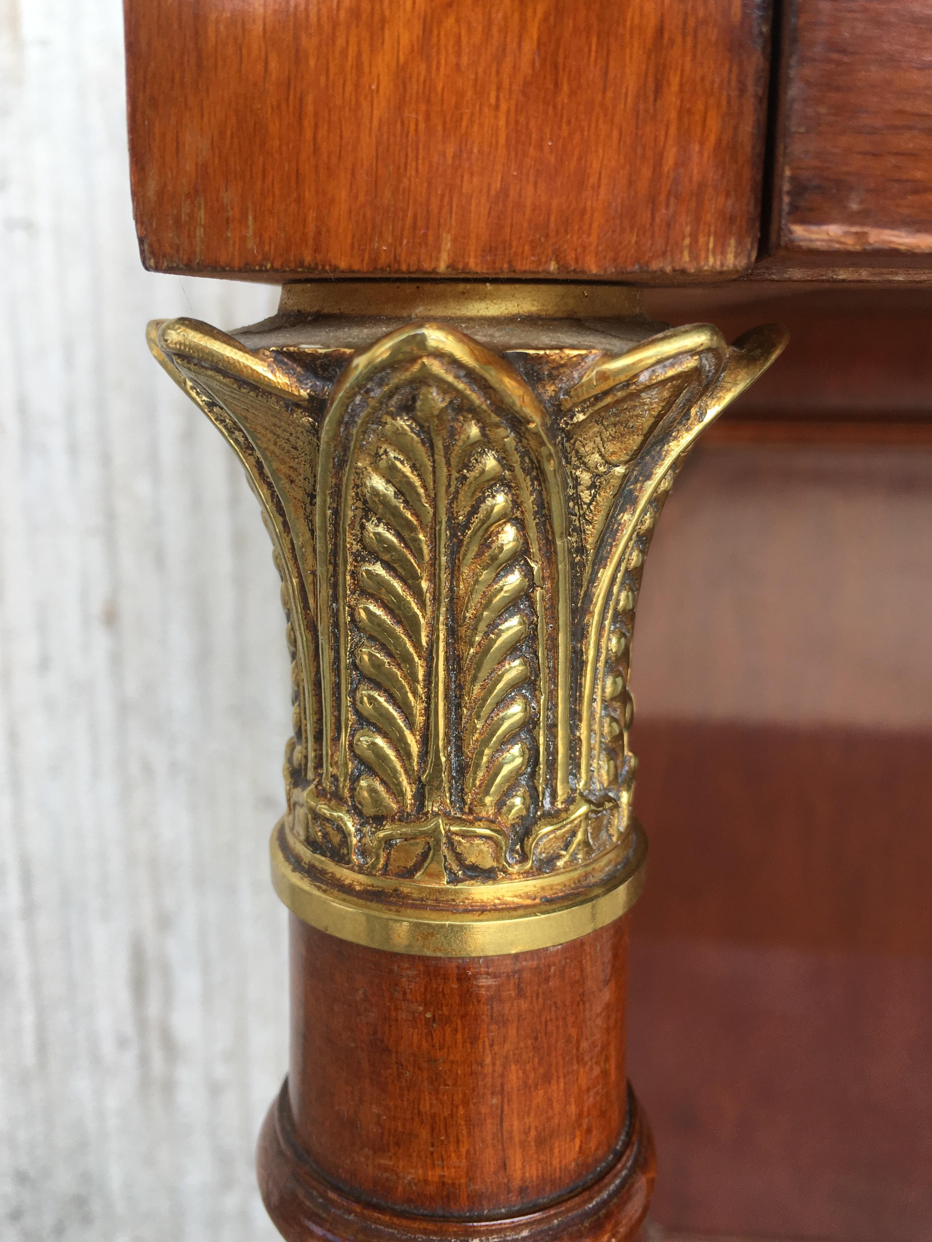 Louis XVI Style Library or Center Table in the Manner of Sosthène Bellanger 3