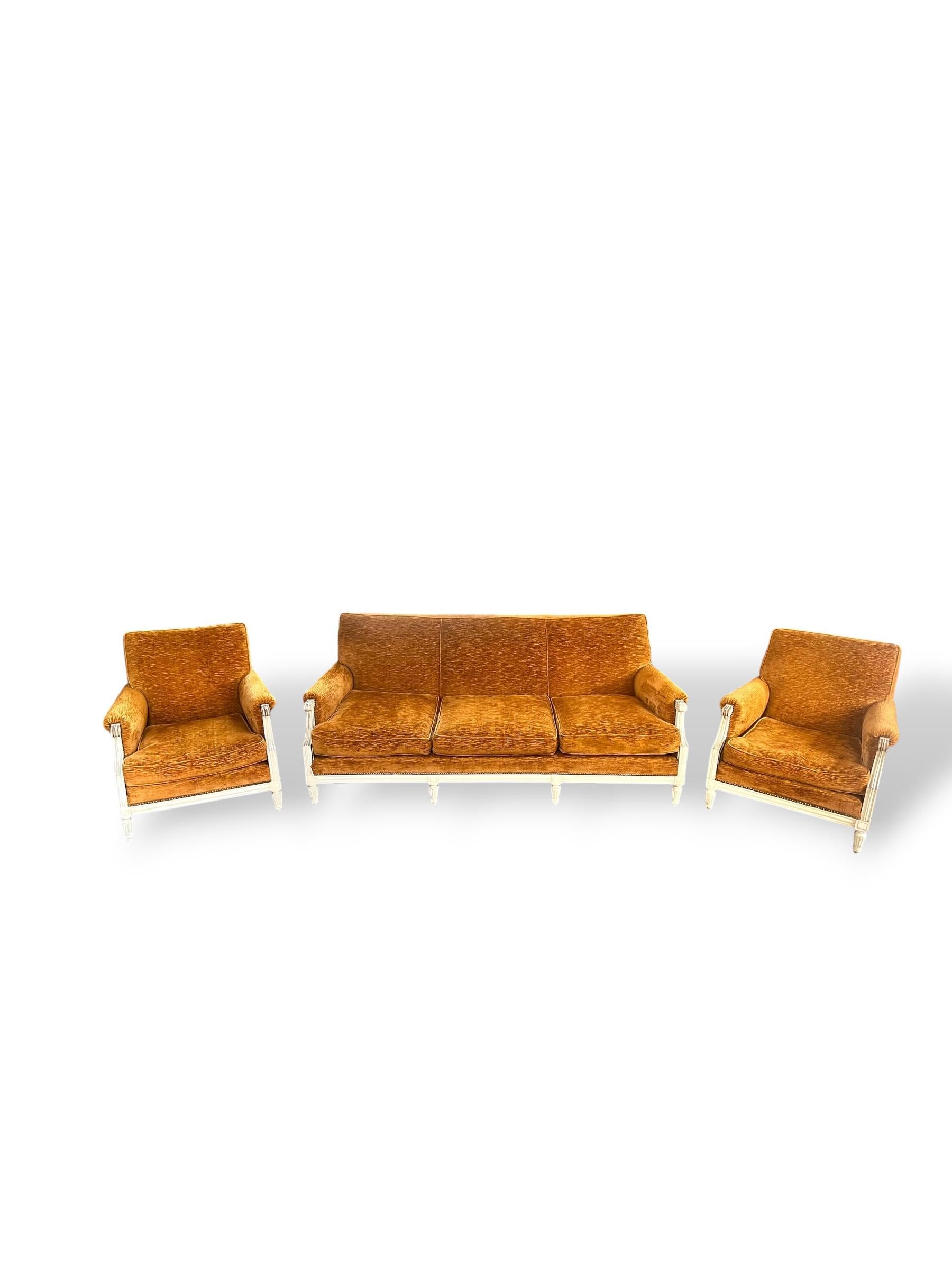 Ensemble de salon de style Louis XVI en vente 7