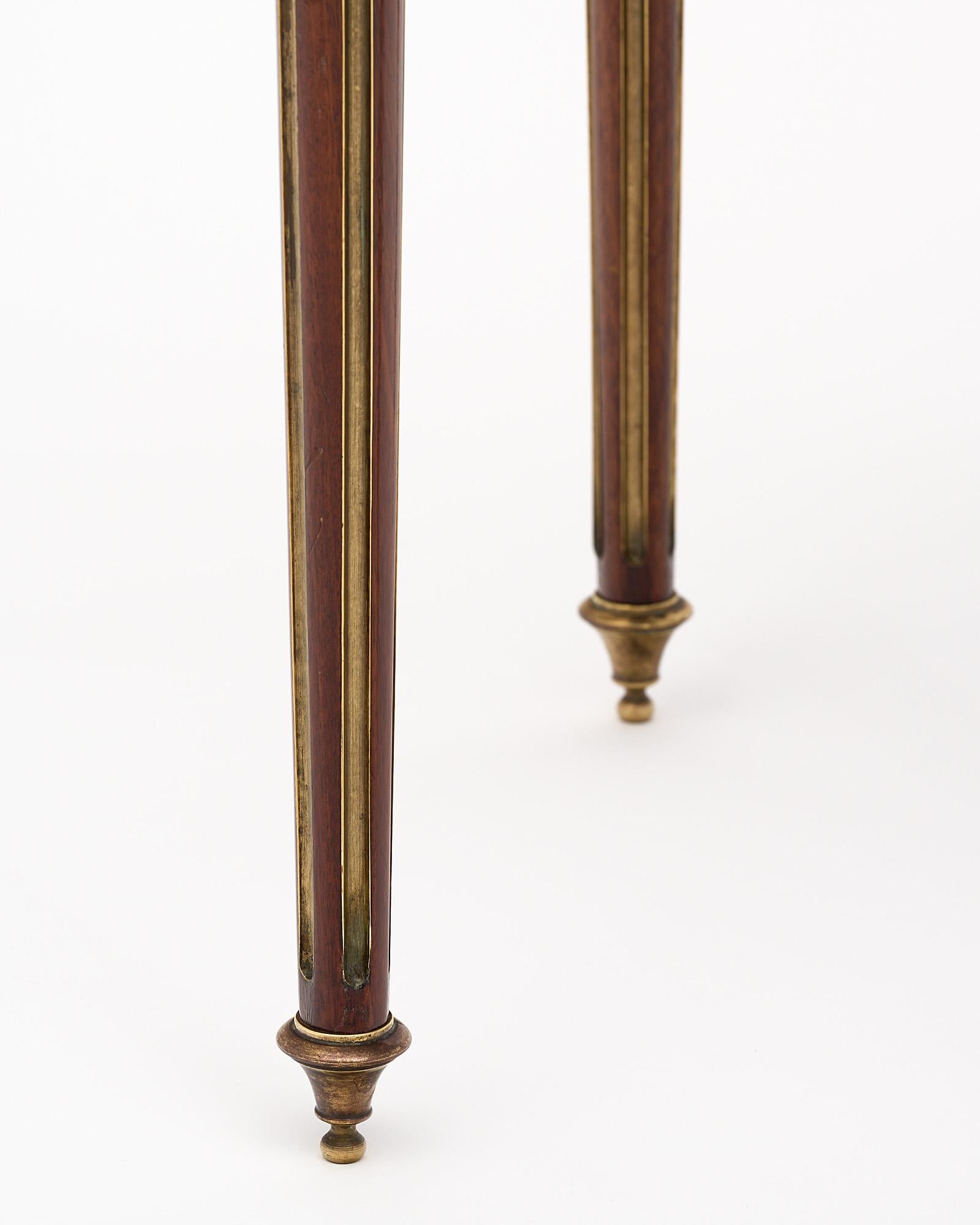 Louis XVI Style Mahogany Bouillotte Table 2