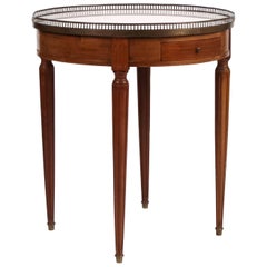 Louis XVI Style Mahogany Bouillotte Table