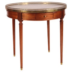 Mahagoni-Bouillotte-Tisch im Louis-XVI-Stil