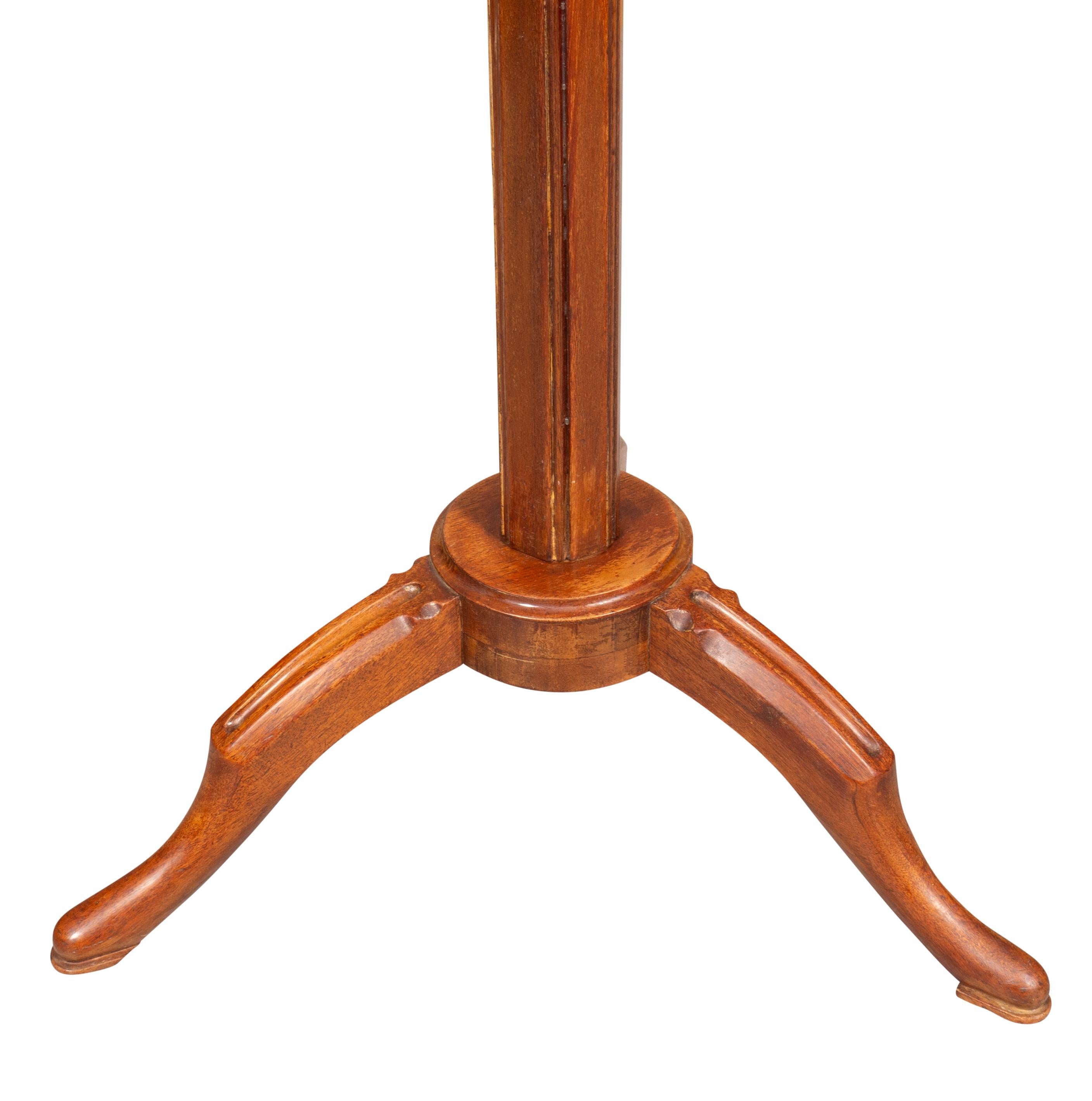 Louis XVI Style Mahogany Candlestand 2