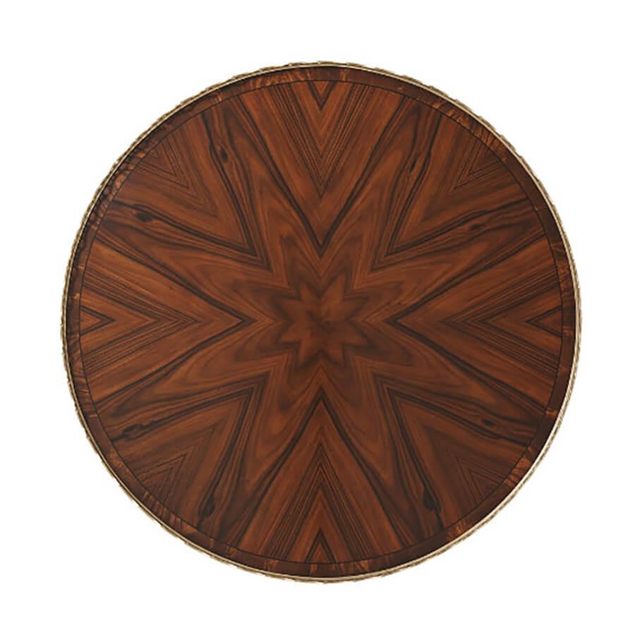 Louis XVI Style Mahogany Center Table For Sale 1