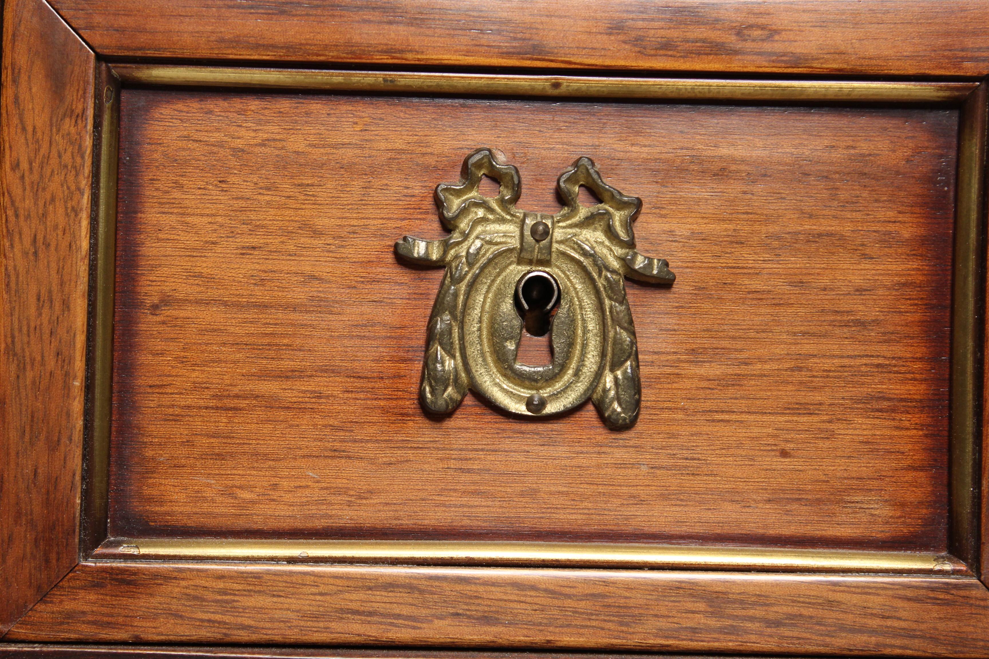 Louis XVI Style Mahogany Chest of Drawers 4