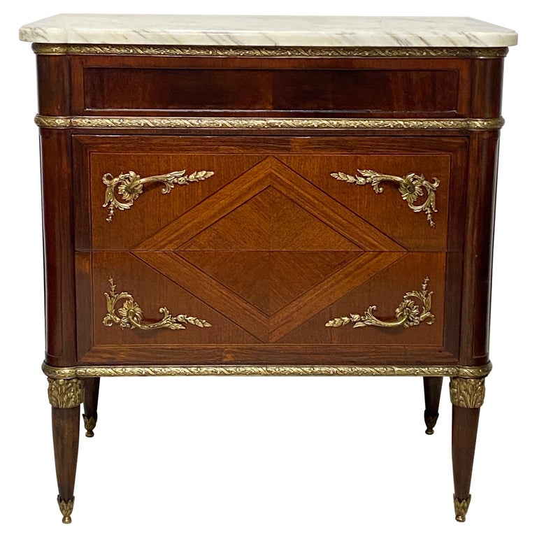 Louis XVI Style Mahogany Commode, French circa 1925 at 1stDibs