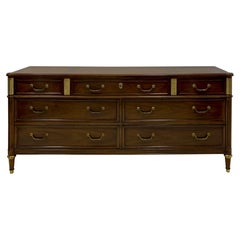 Louis XVI Style Mahogany Commode or Chest by Baker Furniture
