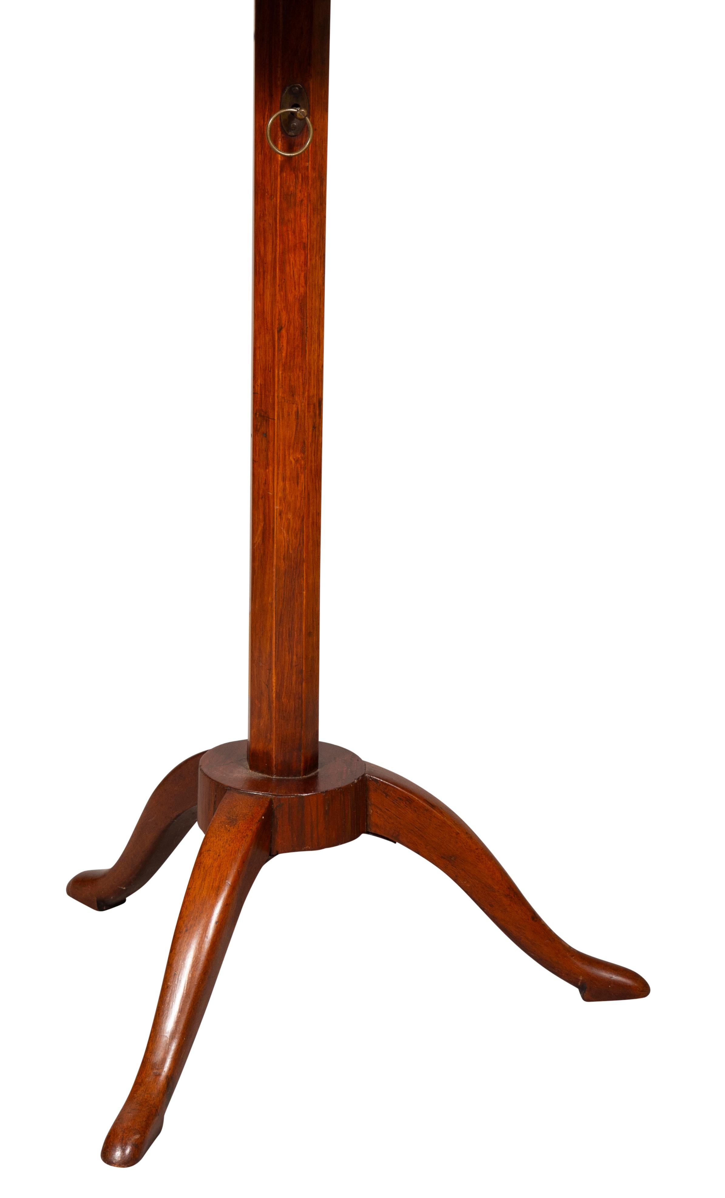 Louis XVI Style Mahogany Floor Lamp For Sale 1