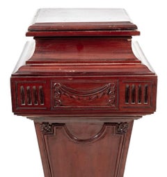 Louis XVI Style Mahogany Pedestal