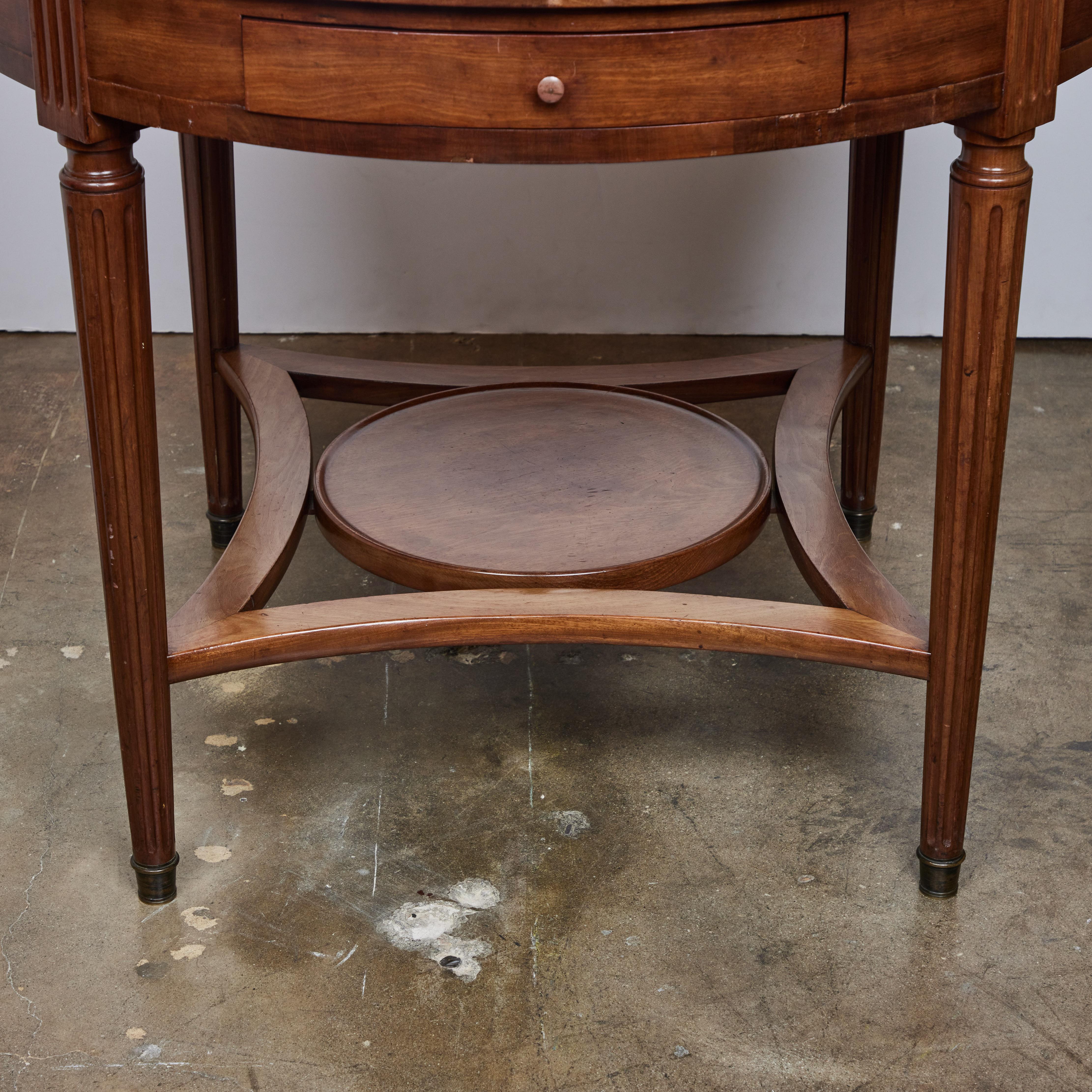 Louis XVI Style Mahogany Table In Good Condition In Newport Beach, CA