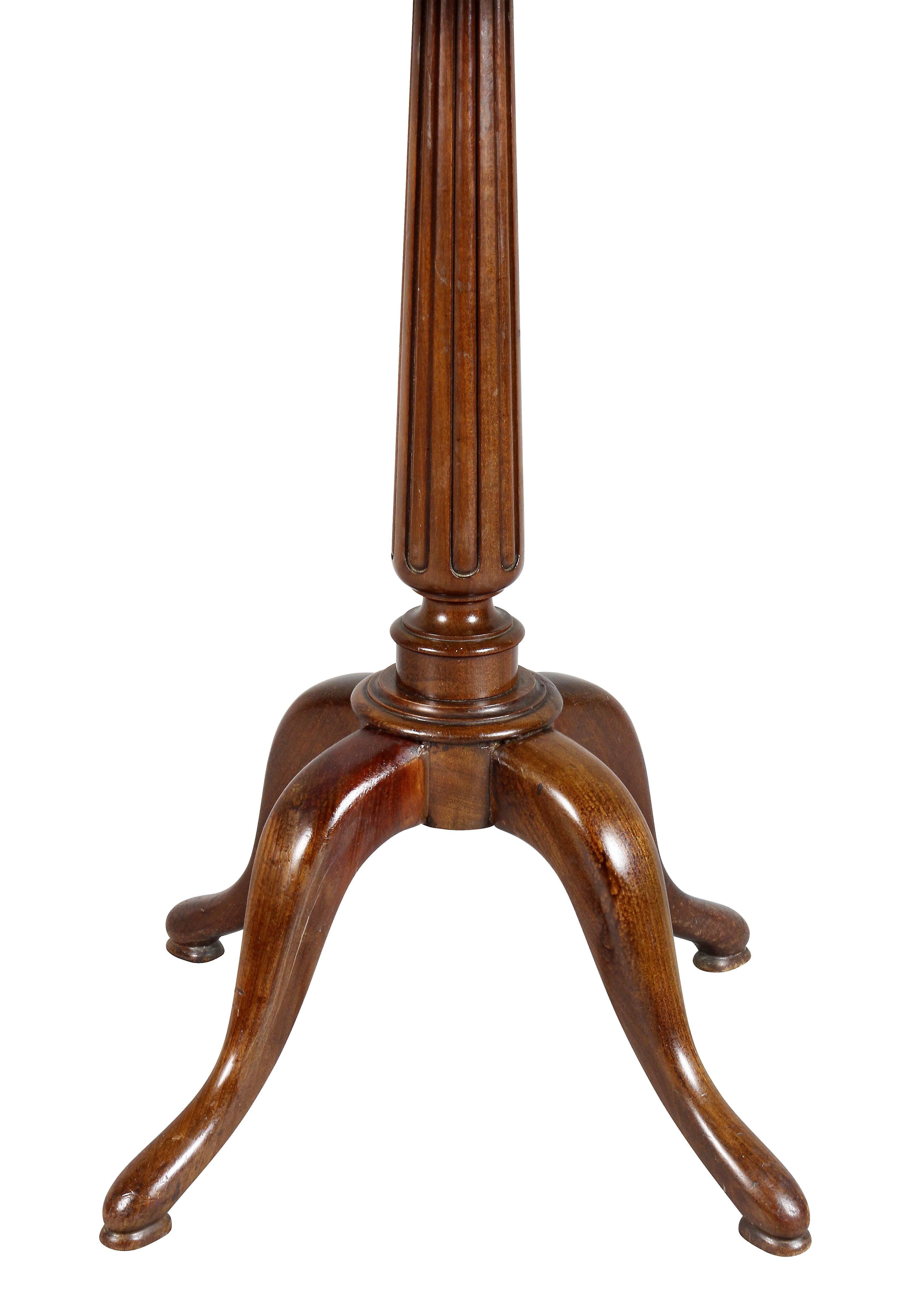 Louis XVI Style Mahogany Two-Tier Stand by Escalier De Christa 1