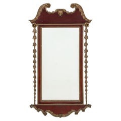 Louis XVI Style Mahogany Wall Mirror