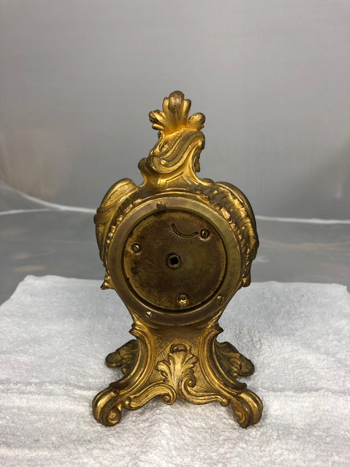 Louis XVI Style Mantle Clock, Late 19th Century For Sale 1