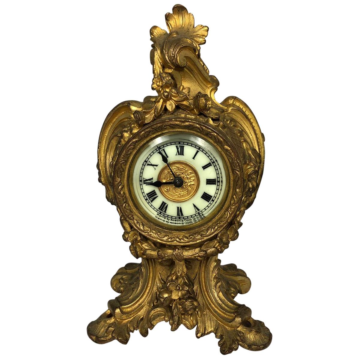 Louis XVI Style Mantle Clock, Late 19th Century For Sale