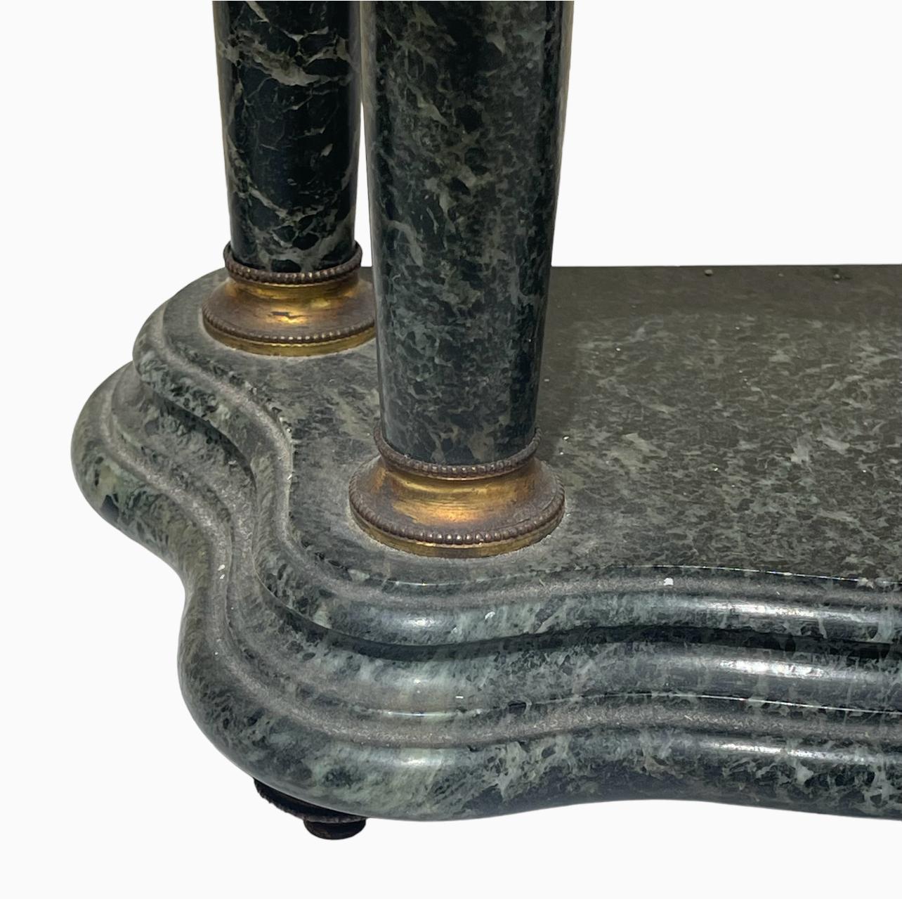 19th Century Louis XVI Style Marble Clock Set For Sale