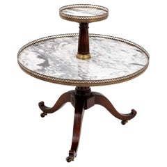 Louis XVI Style Marble Dumbwaiter