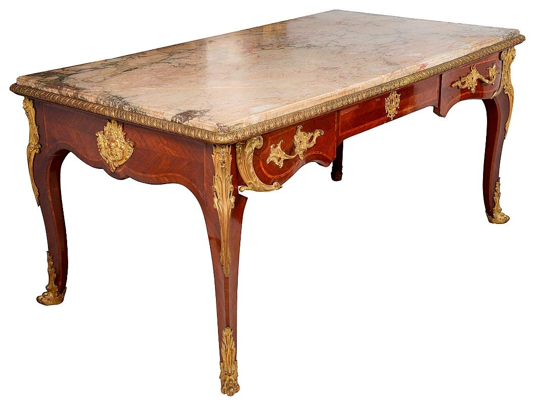 Louis XVI Style Marble Top Centre Table, 19th Century For Sale 4